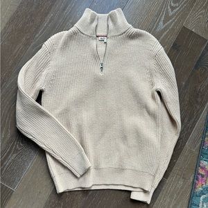 NWOT Alex Mill Knit Quarter Zip
